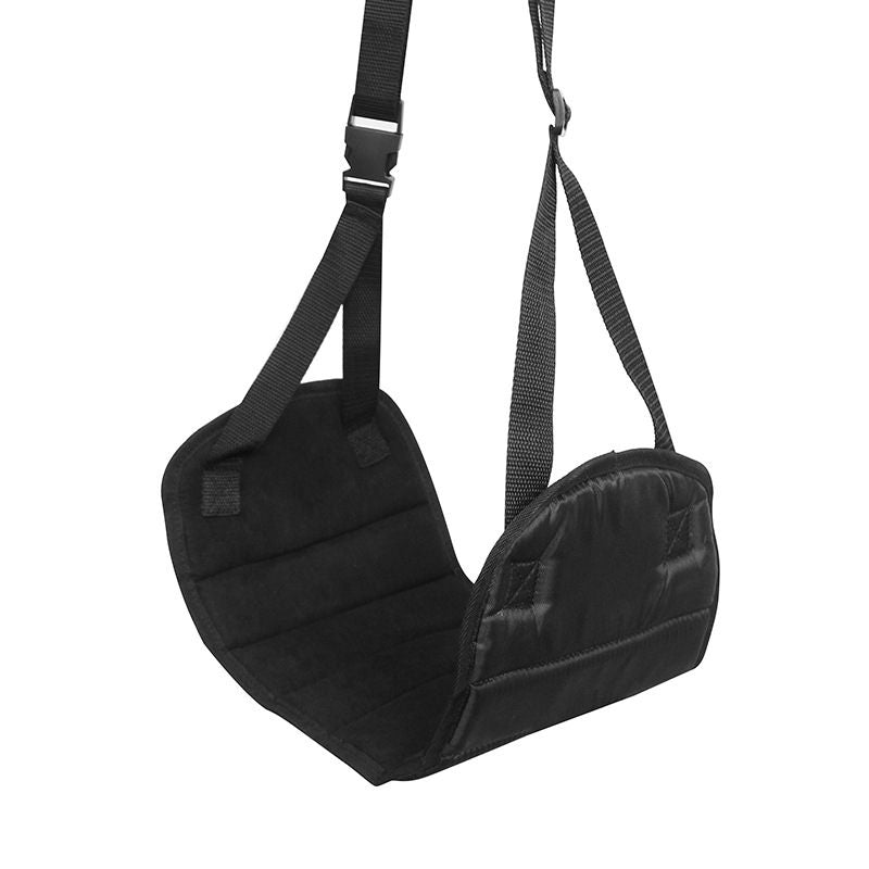 Folding high speed rail airplane travel pad office lunch break practical foot pad hammock