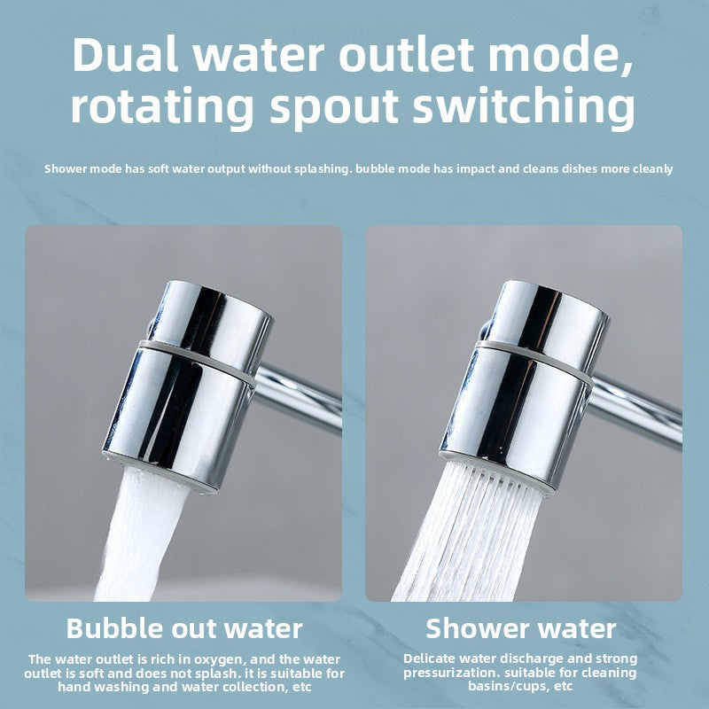 Universal Rotatable Faucet Extender