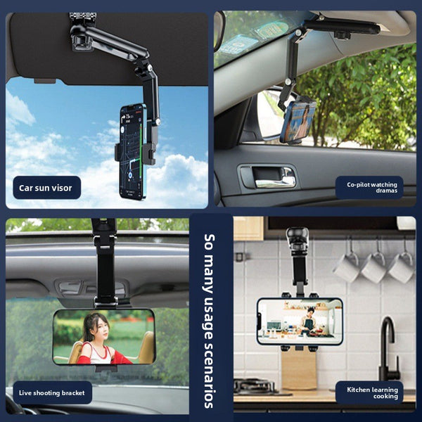 360° Adjustable Multifunctional Mobile Phone Holder | Desk, Car & Bed Mount Stand