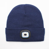 LED Light Beanie Hat for Outdoor Sports