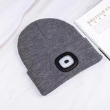 LED Light Beanie Hat for Outdoor Sports