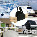 Folding high speed rail airplane travel pad office lunch break practical foot pad hammock