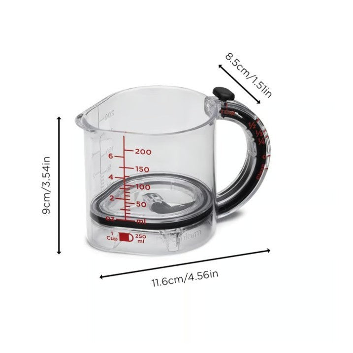4-in-1 Adjustable Multifunction Measuring Cup