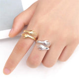 Creative Gold & Silver Personality Ring