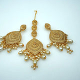 Krimchi T4 | Golden gold plated jewellery set