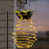 Outdoor Solar Pineapple Fairy String Lights