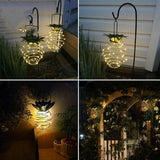 Outdoor Solar Pineapple Fairy String Lights