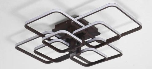 Modern Square Living Room Lamp