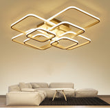 Modern Square Living Room Lamp