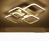 Modern Square Living Room Lamp