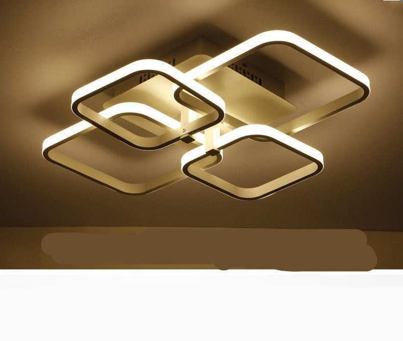 Modern Square Living Room Lamp