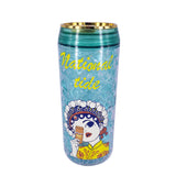 Portable Plastic Water Bottle with Straw – Sports & Outdoor Use