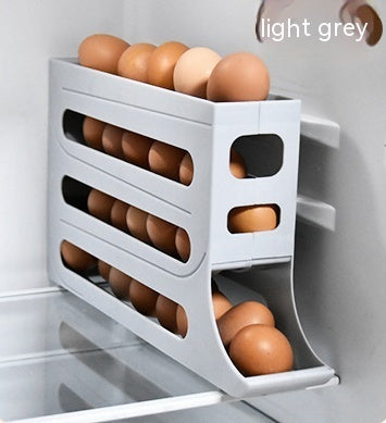 4-Layer Sliding Egg Storage Box