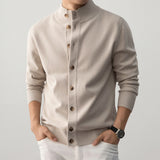 Men's Semi-Turtleneck Thick Sweater – Old Money Style