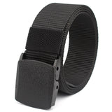 Men&#039;s Imitation Nylon Tactical Woven Canvas Belt Outdoor Training Leisure Iron-free Security Belt