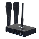 Home Wireless K Song Set National V-segment Two Microphone Sound Card Digital Reverberation Adjustment