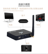 Home Wireless K Song Set National V-segment Two Microphone Sound Card Digital Reverberation Adjustment
