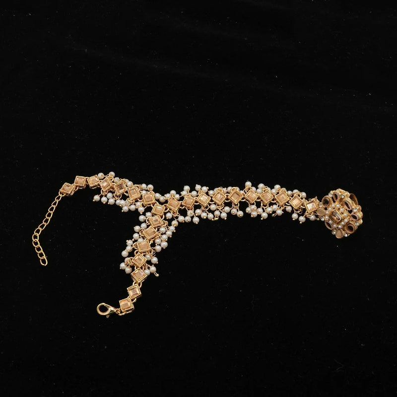 Krimchi BB1 | Golden gold plated angla