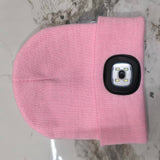 LED Light Beanie Hat for Outdoor Sports