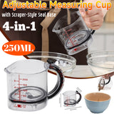 4-in-1 Adjustable Multifunction Measuring Cup