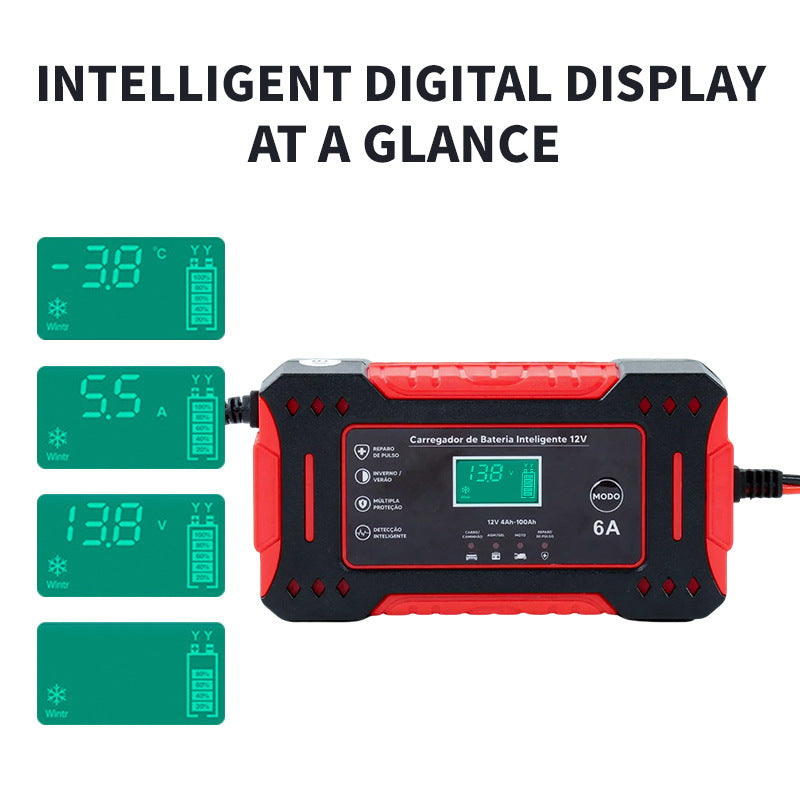 Smart Motorcycle Battery Charger