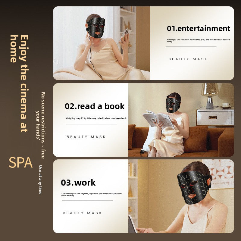 Silicone LED Photon Beauty Mask