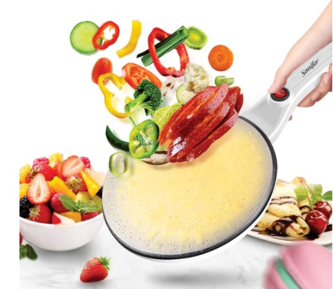 Breakfast Crepe Maker Non-Stick Pan