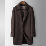 Men's Mid-Length High-End Detachable Down Coat