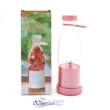 Electric USB Bottle Juicer 6-Leaf Cutter Household Cup