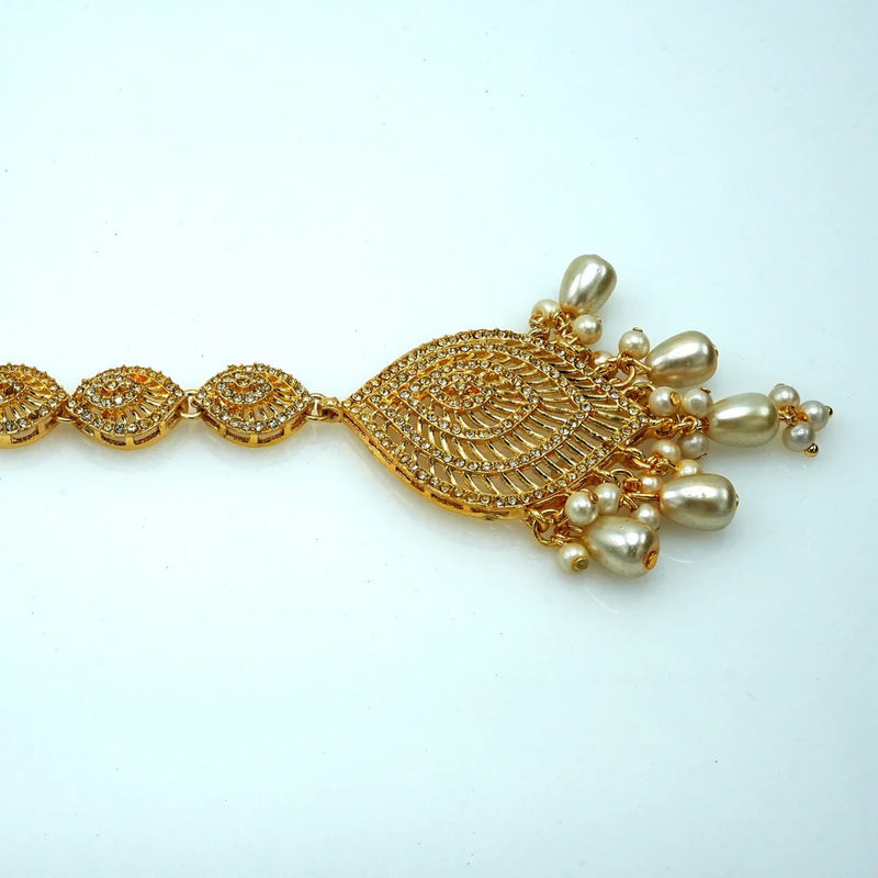 Krimchi T4 | Golden gold plated jewellery set