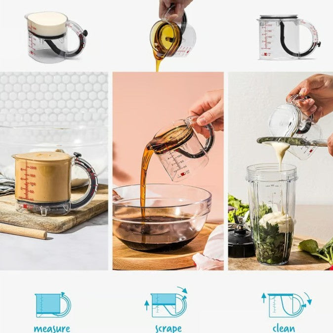 4-in-1 Adjustable Multifunction Measuring Cup