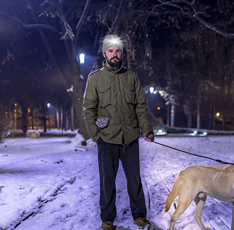 Light Up & Listen Bluetooth LED Music Beanie