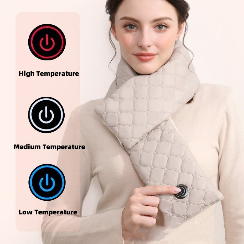 USB Electric Heated Scarf with 3 Heat Levels