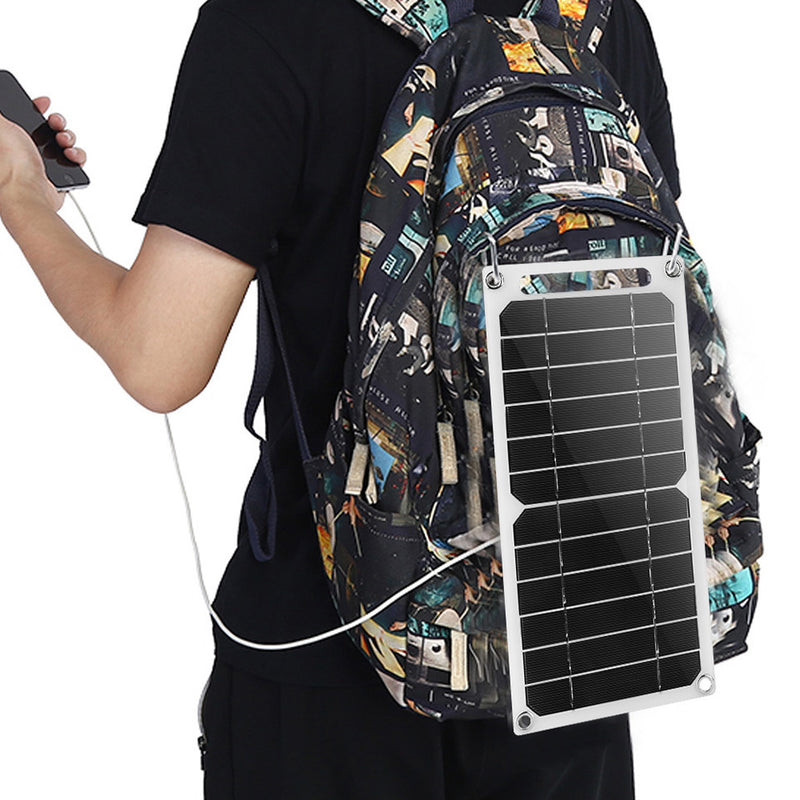 Solar-Powered Backpack Charger