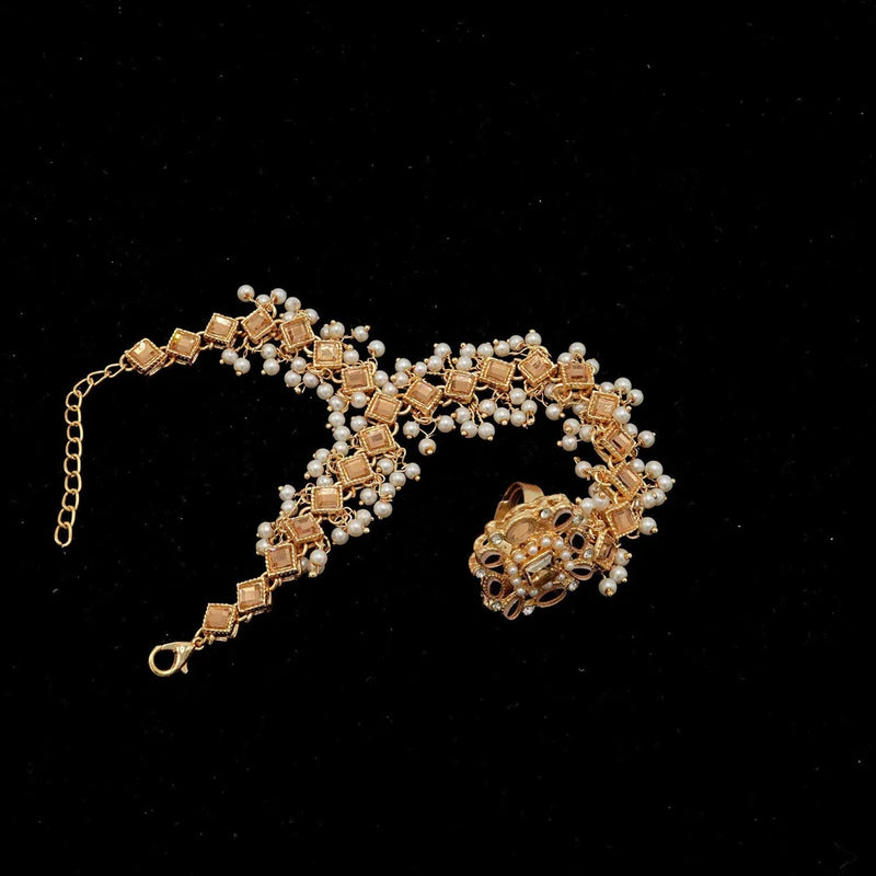 Krimchi BB1 | Golden gold plated angla