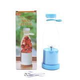 Electric USB Bottle Juicer 6-Leaf Cutter Household Cup