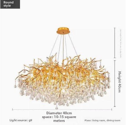 Crystal LED Ceiling Chandelier