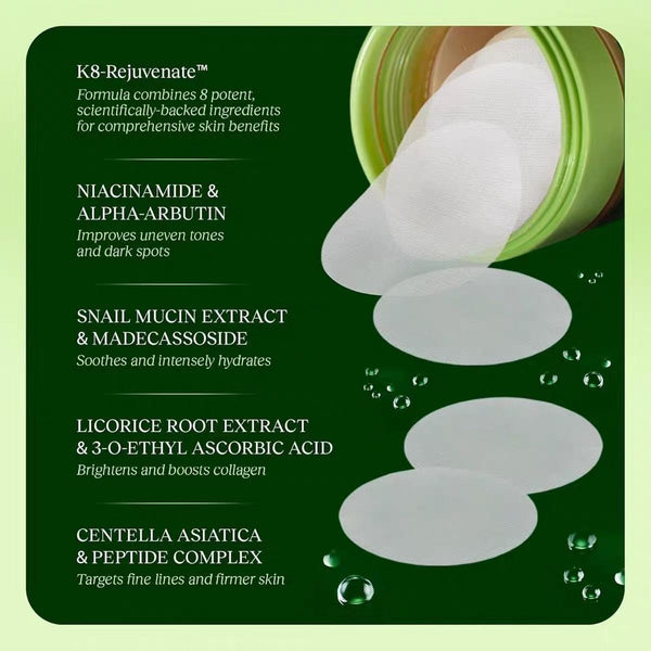 Snowwort Hydrating Cotton Facial Pads
