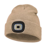 LED Light Beanie Hat for Outdoor Sports