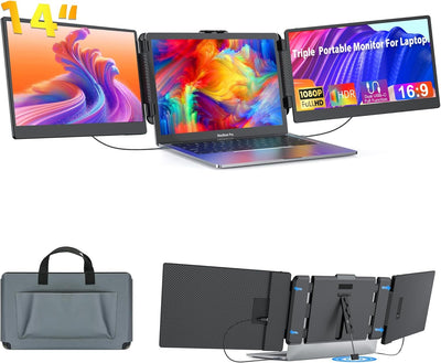 14-Inch FHD Portable Laptop Screen Extender