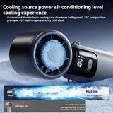 Stay Cool Anywhere High-Speed USB Fan with Display