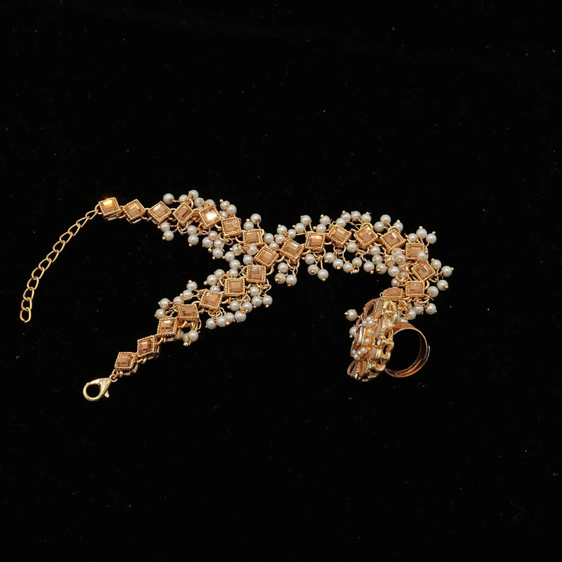 Krimchi BB1 | Golden gold plated angla