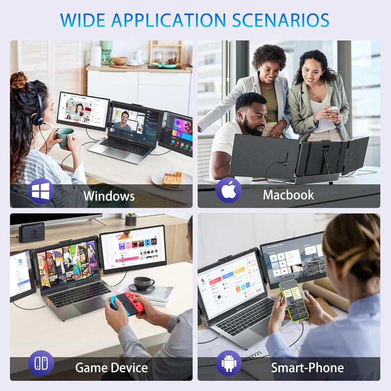 14-Inch FHD Portable Laptop Screen Extender