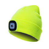 LED Light Beanie Hat for Outdoor Sports