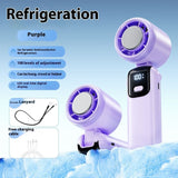 Stay Cool Anywhere High-Speed USB Fan with Display