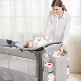 Layered Baby Bedside Organizer Bag