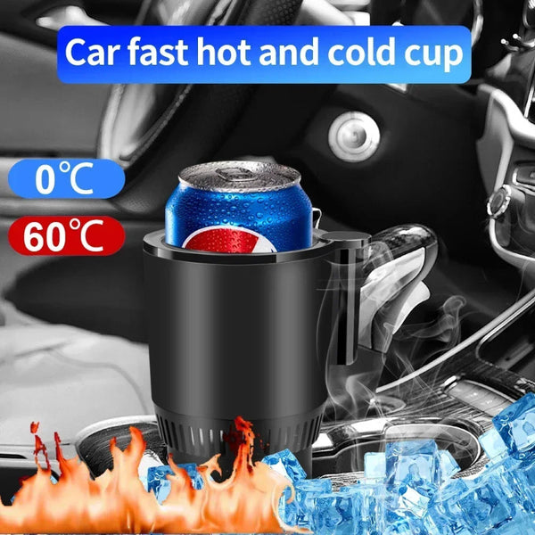 Smart 2-in-1 Car Cup Warmer & Cooler | 12V Thermo Cup Holder