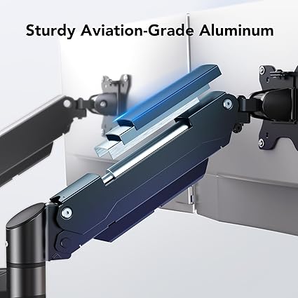 Work Smarter Adjustable Dual Screen Laptop Stand