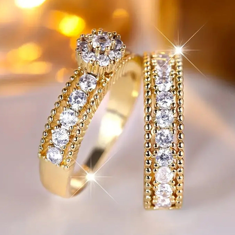 High-End Fashion Personality Ring Set for Women