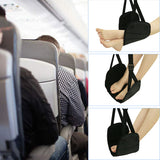 Folding high speed rail airplane travel pad office lunch break practical foot pad hammock